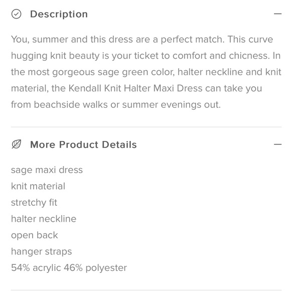 NWT 12th Tribe Kendall Sage Knit Halter Midi Dress XS - Picture 3 of 4